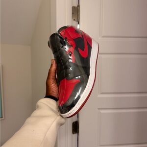 Nike Men’s Air Jordan 1 Retro High OG - Black/Red